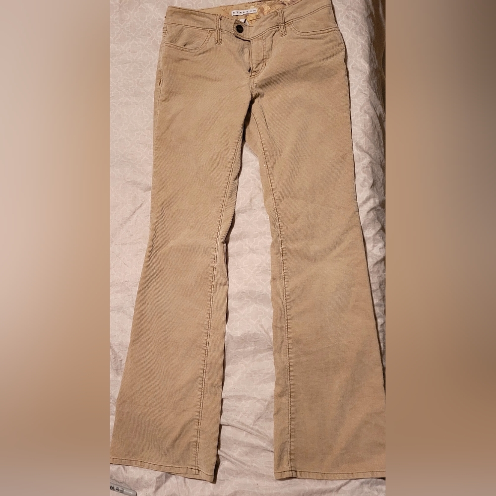 Gap Stretch Size 2 Corduroy Tan Jeans